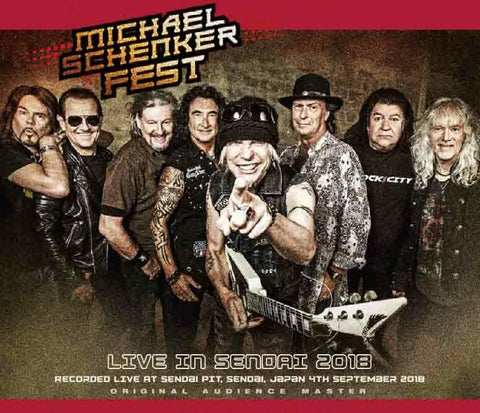 MICHAEL SCHENKER FEST LIVE IN SENDAI 2018 MHCD-234 ROCK MY NIGHTS AWAY METAL