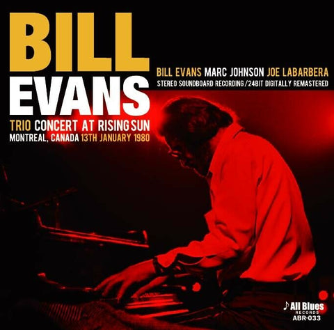 BILL EVANS TRIO CONCERT AT RISING SUN CD ABR-033 LIKE SOMEONE IN LOVE JAZZ