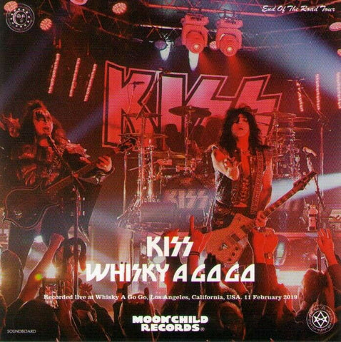 KISS WHISKY A GO GO 2CD MOONCHILD RECORDS MC-154 SHOUT IT OUT LOUD SAY YEAH