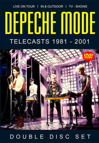 DEPECHE MODE TELECASTS 1981-2001 2DVD FOXBERRY FBVD-129-1 2 ROCK NEW WAVE