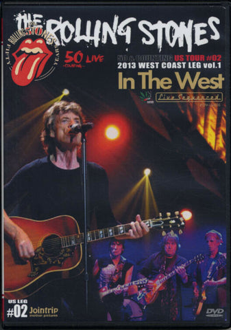 THE ROLLING STONES 2DVD IN THE WEST 2013 JOINTRIP 50 & COUNTING US TOUR 02