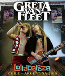 GRETA VAN FLEET LOLLAPALOOZA CHILE ARGENTINA 2019 1BD-R LOST AND FOUND LAF2693