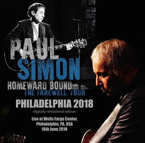 PAUL SIMON HOMEWARD BOUND THE FAREWELL TOUR PHILADEPHIA 2018 2CD IWR-135