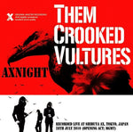 THEM CROOKED VULTURES AX NIGHT TOKYO JPN 2010 2CD XAVEL-087 HARD ROCK BAND