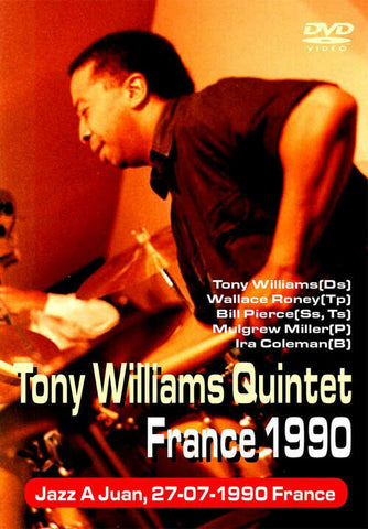 TONY WILLIAMS QUINTET DVD FRANCE 1990 FSVD-056 JAZZ FUSION WALLACE RONEY