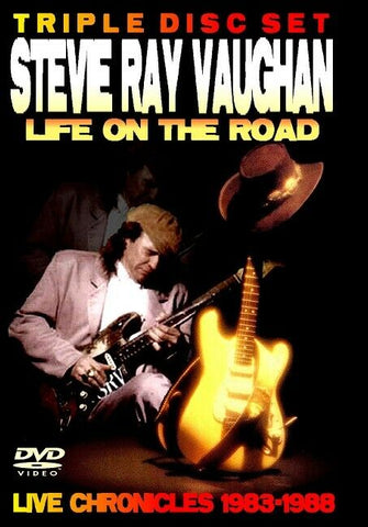 STEVIE RAY VAUGHAN LIFE ON THE ROAD 3DVD FOOTSTOMP FSVD-279-1 2 3 COLD SHOT