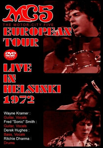 MC5 EUROPEAN TOUR 1DVD FOXBERRY FBVD-041 LET IT ROCK GLORIA KICK OUT THE JAMS