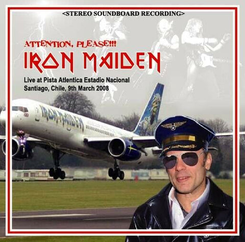 IRON MAIDEN ATTENTION PLEASE CD A-TERA RECORDS-020 RIME OF THE ANCIENT MARINER