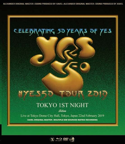 YES 50 TOUR 2019 LIVE IN TOKYO 1ST NIGHT FILM ALEXANDER BLU-RAY DISC ALX-BD088