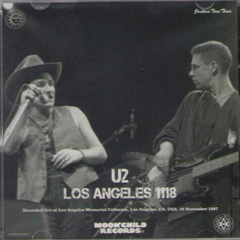 U2 LOS ANGELES 1118 CD LIVE IN US WHERE THE STREETS HAVE NO NAME ROCK BAND