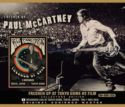 PAUL MCCARTNEY BLU-RAY DVD & 2CD FRESHEN UP AT TOKYO DOME 2ND NIGHT FILM