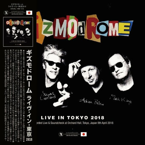 GIZMODROME 2CD LIVE IN TOKYO 2018 XAVEL-HM-115 ALTERNATIVE ROCK SOUL FUNK