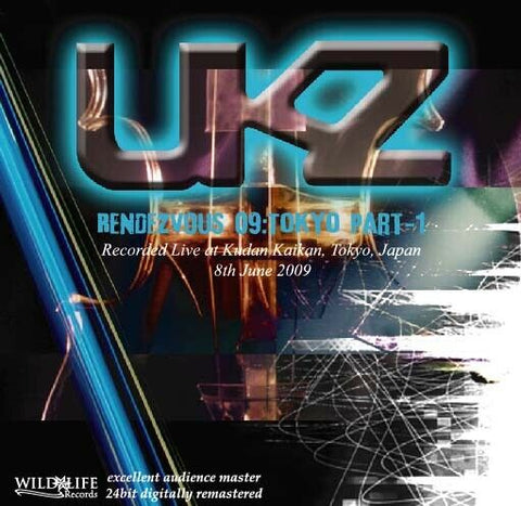 UKZ RENDEZBOUS 09 TOKYO PART1 2CD LIVE JPN EDDIE JOBSON PROGRESSIVE ROCK