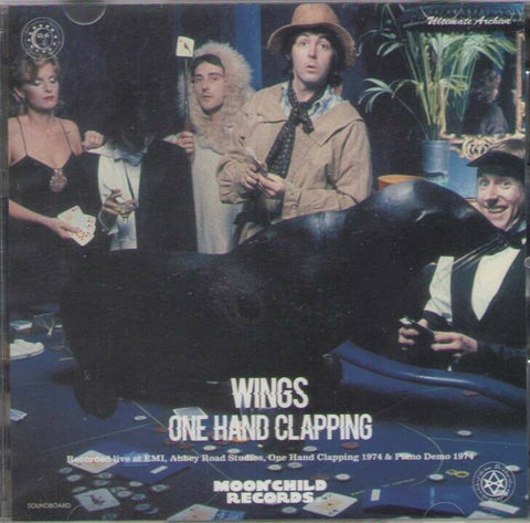 WINGS ONE HAND CLAPPING CD ALBUM MOONCHILD RECORDS MC-146 PAUL MCCARTNEY