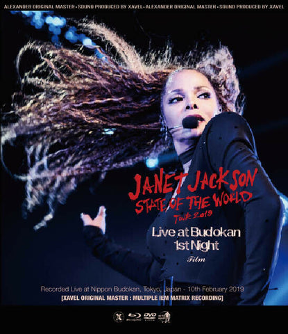 JANET JACKSON LIVE AT BUDOKAN 2019 1ST NIGHT FILM 1BD 1DVD ALX-BD-085 FEEDBACK