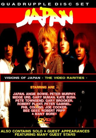 JPN VISIONS OF JPN 4DVD FOOTSTOMP FSVD-350-1 2 3 4 ANGIE BOWIE PETER MURPHY