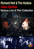 RICHARD HELL & THE VOIDOIDS VIDEO RARITIES VARIOUS LIVE & FILM COLLECTION DVD