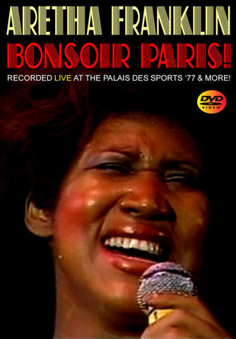 ARETHA FRANKLIN DVD BONSOIR PARIS LIVE IN FRANCE 1977 & CHICAGO 1985 FBVD-154