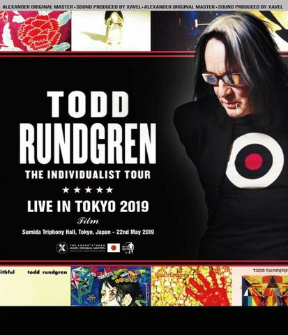 TODD RUNDGREN THE INDIVIDUALIST TOUR LIVE IN TOKYO 2019 FILM DVD & BD Z01