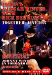 JOHNNY & EDGAR WINTER WITH RICK DERRINGER TOGETHER LIVE 2007 2DVD FBVD-012-1 2