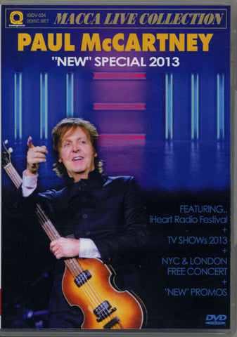 PAUL MCCARTNEY NEW SPECIAL 2013 2DVD INNERGROOVE IGDV034 BEATLES ALL MY LOVING