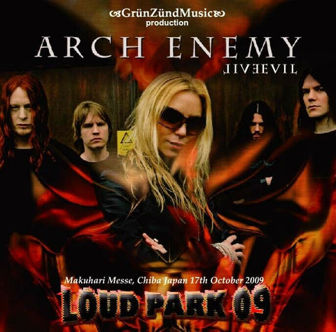 ARCH ENEMY LIVE EVIL 1CD GRUN ZUND MUSIC015 BURY ME AN ANGEL REVOLUTION BEGINS
