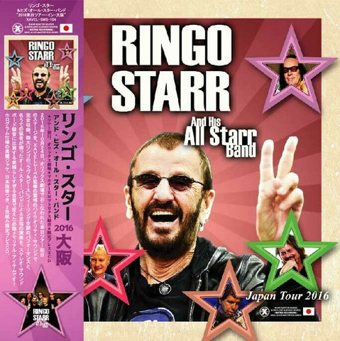 RINGO STARR & HIS BAND 2016 OSAKA JPN 2CD XAVEL SILVER MASTERPIECE SERIES-104