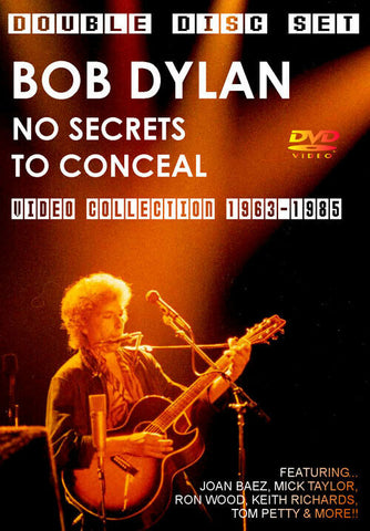 BOB DYLAN 2DVD NO SECRETS TO CONCEAL VIDEO COLLECTION 1963-1985 FSVD-241-1 2