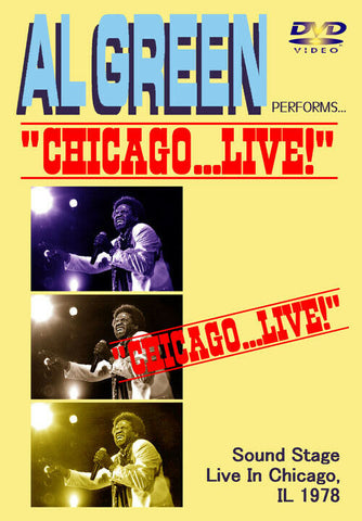 AL GREEN PERFORMS CHICAGO LIVE 1978 DVD FSVD-185 TIRED OF BEING ALONE R&B SOUL
