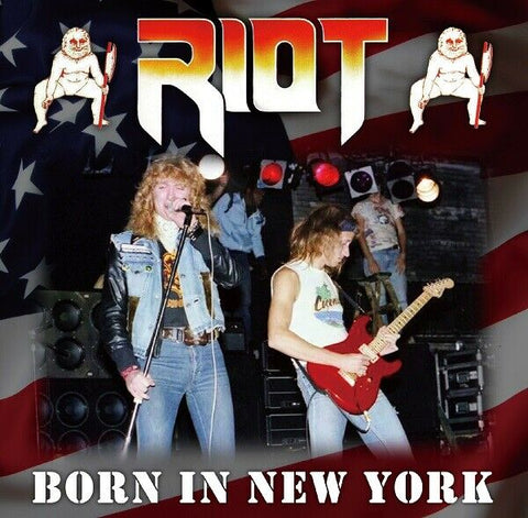 RIOT CD BORN IN NEW YORK LIVE USA 1984 HEAVY METAL HARD ROCK BAND LAF2763