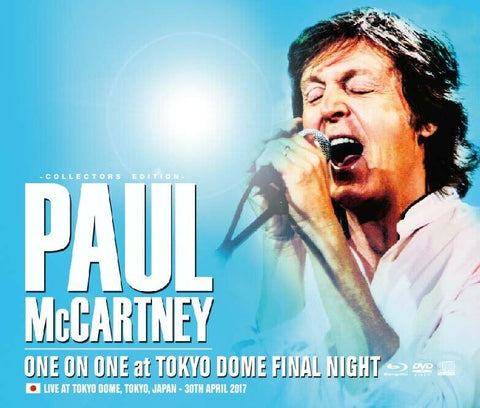 PAUL MCCARTNEY ONE ON AT TOKYO DOME FINAL NIGHT 2017 1BD 1DVD 2CD BEATLES