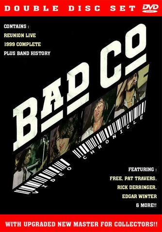 BAD COMPANY VIDEO CHRONICLE SPARKLE DISC SVD-049-1 2 TAKE OFF DEATH OF FREE