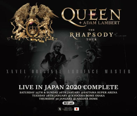 QUEEN LIVE IN JPN 2020 COMPLETE XAVEL-336-338 SOMEBODY TO LOVE I WANT IT ALL