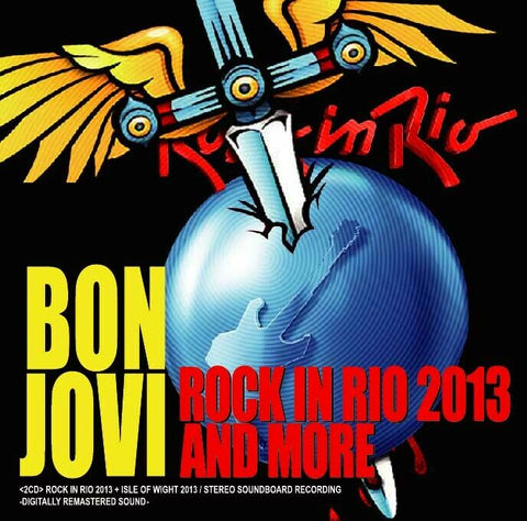 BON JOVI ROCK IN RIO 2013 AND MORE 2CD INVISIBLE WORKS RECORDS IWR-114