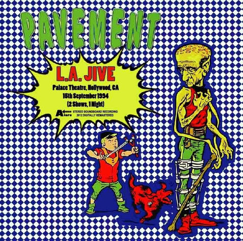 PAVEMENT L.A. JIVE 2CD A-TERA RECORDS ATR-049 BIRD FALLIN' OVER THE EDGE Z01