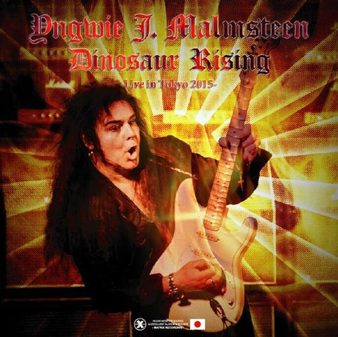 YNGWIE J MALMSTEEN 2CD DINOSAUR RISING LIVE IN TOKYO 2015 HEAVY METAL ROCK