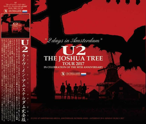 U2 2 DAYS IN AMSTERDAM 2017 JOSHUA TREE TOUR COMPLETE EDITION XAVEL-SMS133 134