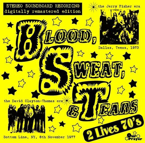 BLOOD SWEAT & TEARS 2 LIVE 70'S 2CD OUR PRAYER-003 I CAN'T MOVE NO MOUNTAINS