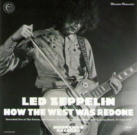 LED ZEPPELIN 3CD HOW THE WEST WAS REDONE LIVE IN CALIFORNIA MC-094 ROCK BLUES