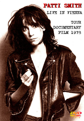 PATTI SMITH LIVE IN VIENNA TOUR DOCUMENTARY FILM 1978 1DVD FOOTSTOMP FSVD-209