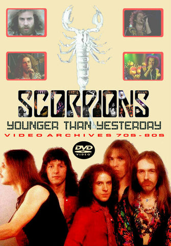 SCORPIONS YOUNGER THAN YESTERDAY FOXBERRY FBVD-037 THE 200 CAN'T GET ENOUGH