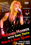 MICHAEL MONROE WITH SAMI YAFFA MIKE IS A PUNK ROCKER 1993 1DVD FSVD-165