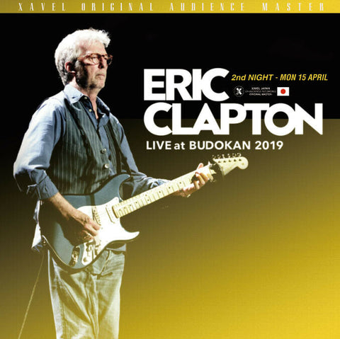 ERIC CLAPTON LIVE AT BUDOKAN 2019 2ND NIGHT ORIGINAL AUDIENCE XAVEL-319 Z01