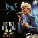 DAVID BOWIE 1ST NIGHT IN THE FORUM SERIOUS MOONLIGHT US TOUR 1983 GOLDEN YEARS