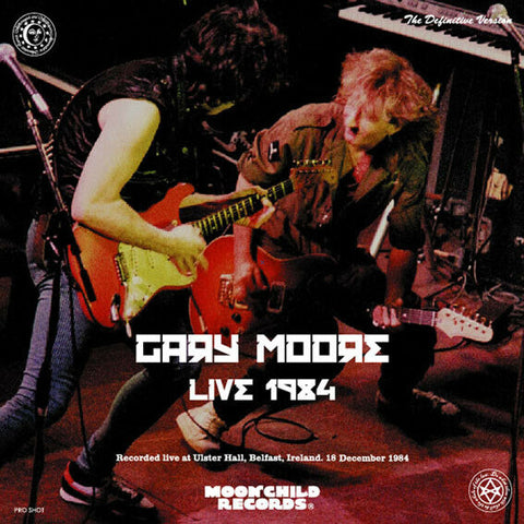 GARY MOORE LIVE 1984 1DVD MOONCHILD RECORDS MC-202 ROCKIN' EVERY NIGHT