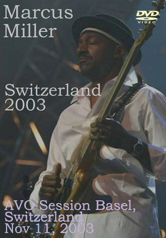 MARCUS MILLER SWITZERLAND 2003 DVD FSVD-054 YOUR AMAZING GRACE FUSION JAZZ