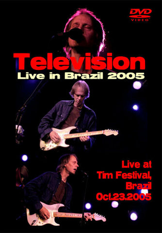 TELEVISION LIVE IN BRAZIL 2005 TIM FESTIVAL 1DVD FOOTSTOMP FSVD-201 PUNK ROCK