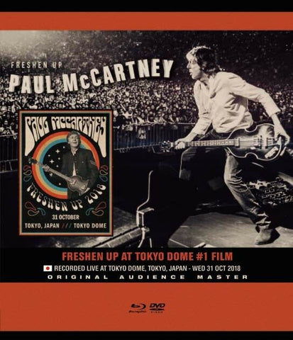 PAUL MCCARTNEY BLU-RAY & DVD FRESHEN UP AT TOKYO DOME 1ST NIGHT FILM LIVE 2018
