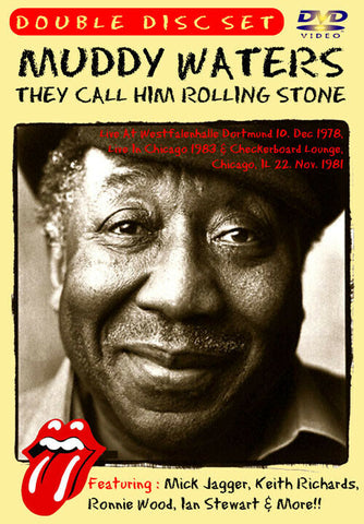 MUDDY WATERS THEY CALL HIM ROLLING STONE FOOTSTOMP FSVD-142-1 2 MANNISH BOY