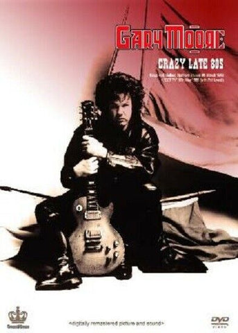GARY MOORE CRAZY LATE 80'S 1DVD SOUND BOXX SB-104 AFTER THE WAR HARD ROCK